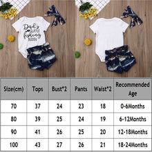 Load image into Gallery viewer, Baby 3 piece "Dads Little Fishing Buddy" outfit