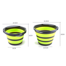 Load image into Gallery viewer, 4L or 10L Portable Folding Collapsible Bucket