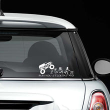 Load image into Gallery viewer, Run You Stick Bastards! Vinyl Die-Cut Sticker