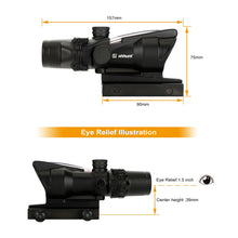 Load image into Gallery viewer, 4X32 ACOG Scope with BDC/Chevron/Horseshoe Reticle