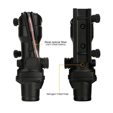 Load image into Gallery viewer, 4X32 ACOG Scope with BDC/Chevron/Horseshoe Reticle