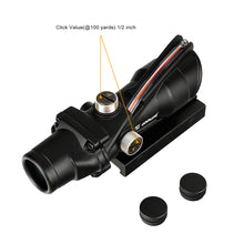 Load image into Gallery viewer, 4X32 ACOG Scope with BDC/Chevron/Horseshoe Reticle