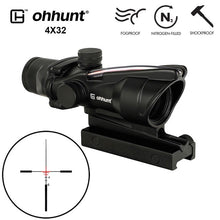 Load image into Gallery viewer, 4X32 ACOG Scope with BDC/Chevron/Horseshoe Reticle