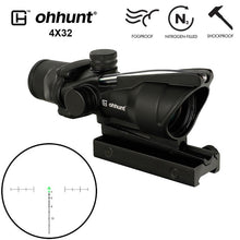 Load image into Gallery viewer, 4X32 ACOG Scope with BDC/Chevron/Horseshoe Reticle