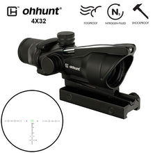 Load image into Gallery viewer, 4X32 ACOG Scope with BDC/Chevron/Horseshoe Reticle