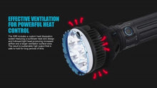 Load image into Gallery viewer, Olight X9R Marauder 25000 lumen rechargeable LED searchlight