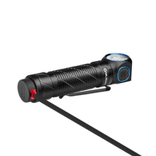 Load image into Gallery viewer, Olight Perun 3 Versatile Led Rechargeable Head Torch from Head to Hand