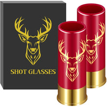 Load image into Gallery viewer, 12GA Bullet Shot Cups Elk Design set
