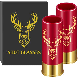 12GA Bullet Shot Cups Elk Design set