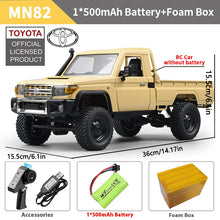 Load image into Gallery viewer, RC Toyota Landcruiser LC79 1:12 Scale Car