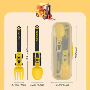 Reusable Kids Spoon & Fork Set