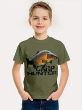 Load image into Gallery viewer, Kids Fish Graphic Short Sleeve T-Shirt