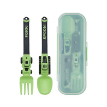 Load image into Gallery viewer, Reusable Kids Spoon &amp; Fork Set