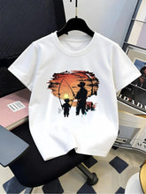 Load image into Gallery viewer, Kids Sunset Fishing Tee (Available in 4 colours)