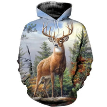 Load image into Gallery viewer, 3D buck Hoodie