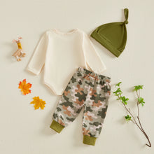 Load image into Gallery viewer, 3 pcs deer Long Sleeve Romper set