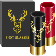 Load image into Gallery viewer, 12GA Bullet Shot Cups Elk Design set