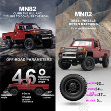 Load image into Gallery viewer, RC Toyota Landcruiser LC79 1:12 Scale Car