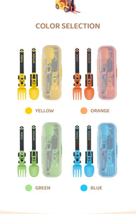 Reusable Kids Spoon & Fork Set