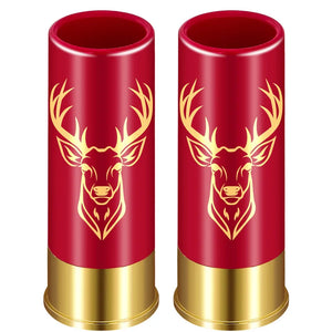 12GA Bullet Shot Cups Elk Design set