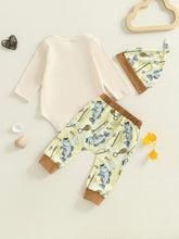 Load image into Gallery viewer, 3 pcs "Daddy's Little Fishing  Buddy" baby outfit