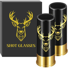 Load image into Gallery viewer, 12GA Bullet Shot Cups Elk Design set