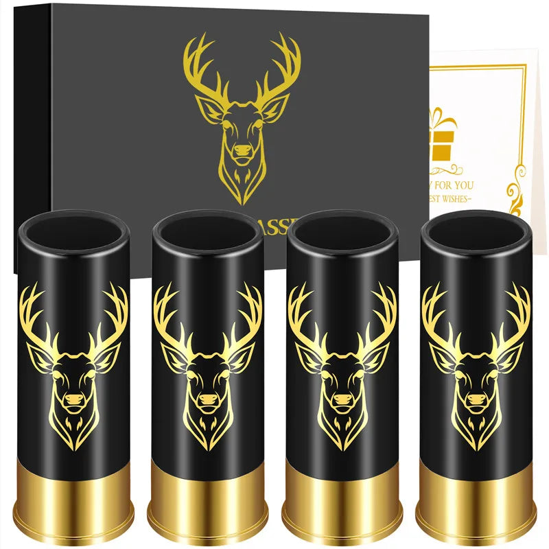 12GA Bullet Shot Cups Elk Design set