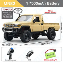 Load image into Gallery viewer, RC Toyota Landcruiser LC79 1:12 Scale Car