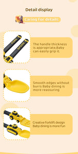 Reusable Kids Spoon & Fork Set