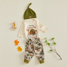Load image into Gallery viewer, 3 pcs deer Long Sleeve Romper set