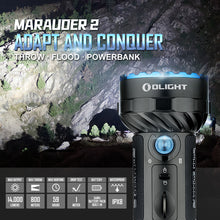 Load image into Gallery viewer, Olight Marauder 2-14000 Lumens High Intensity LED Large Torch