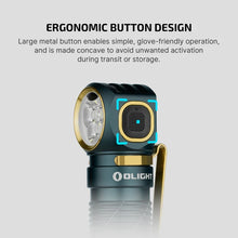 Load image into Gallery viewer, Olight Perun 3 Versatile Led Rechargeable Head Torch from Head to Hand