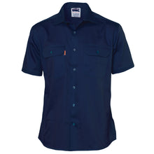 Load image into Gallery viewer, Cotton Drill Work Shirt - Short Sleeve - 3201
