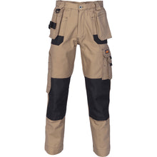 Load image into Gallery viewer, Duratex Cotton Duck Weave Tradies Cargo Pants with twin holster tool pocket - knee pads not included - 3337