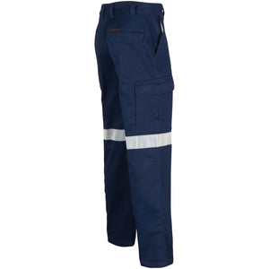 Middle Weight Cotton Double Angled Cargo Pants With CRS Reflective Tape - 3360
