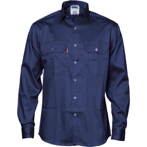 Patron Saint® Flame Retardant Drill Shirt, Long Sleeve - 3402