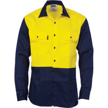 Load image into Gallery viewer, Patron Saint® Flame Retardant Two Tone Drill Shirt - L/S - 3406