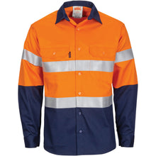 Load image into Gallery viewer, Paton Saint Flame Retardant 2 Tone Cotton Shirt with 3M F/R Tape - L/S - 3409