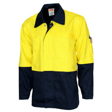 Load image into Gallery viewer, Patron Saint® Flame Retardant Two Tone Drill Welder’s Jacket - 3431