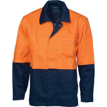 Load image into Gallery viewer, Patron Saint® Flame Retardant Two Tone Drill Welder’s Jacket - 3431