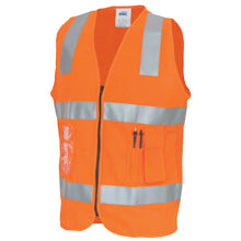 Load image into Gallery viewer, Day/Night Side Panel Safety Vest with Generic R/Tape - 3507