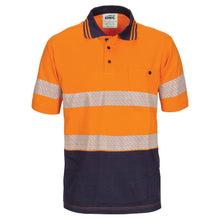 Load image into Gallery viewer, HIVIS Segment Taped Cotton Jersey Polo - Short Sleeve - 3515