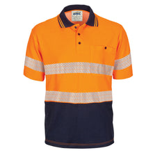 Load image into Gallery viewer, HIVIS Segment Taped Cotton Backed Polo - Short Sleeve - 3517