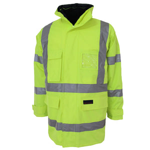 HiVis "6 in 1" Breathable rain jacket Biomotion - 3572