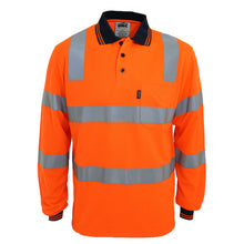 Load image into Gallery viewer, HiVis Biomotion Tapped Polo L/S - 3713