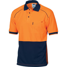 Load image into Gallery viewer, HiVis Cool-Breathe Front Piping Polo - Short Sleeve - 3754