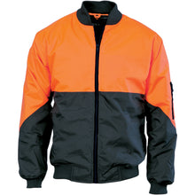 Load image into Gallery viewer, HIVIS 2 TONE DAY BOMBER JACKET - 3761