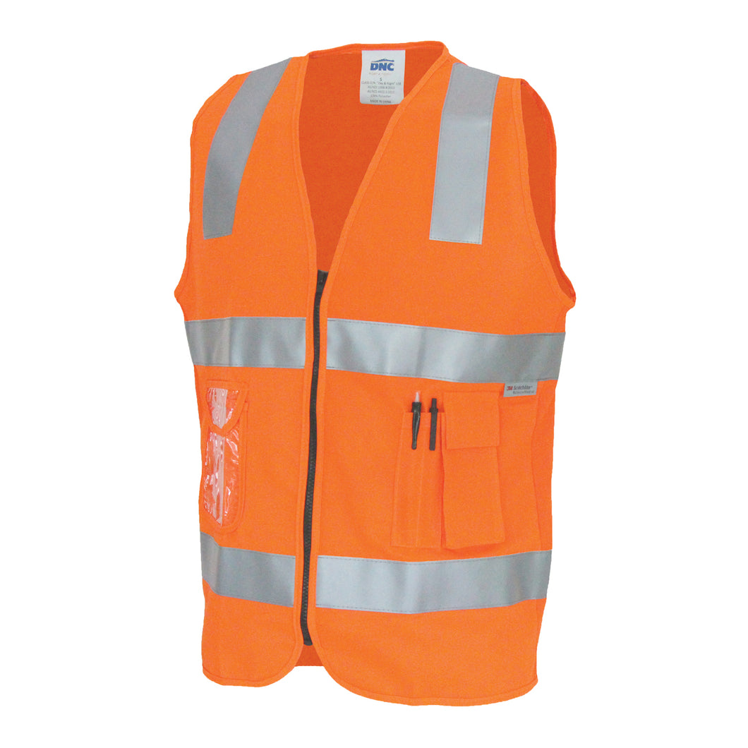 Day/Night Side Panel Safety Vests - 3807