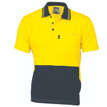 Load image into Gallery viewer, HiVis Cool-Breeze Cotton Jersey Polo Shirt with Under Arm Cotton Mesh - S/S - 3845