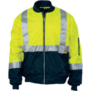 HiVis Two Tone Flying Jacket with 3M R/Tape - 3862